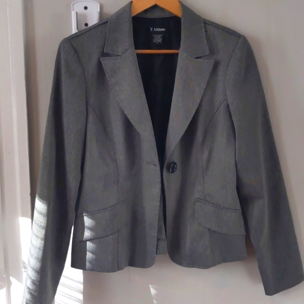 Gray Blazer